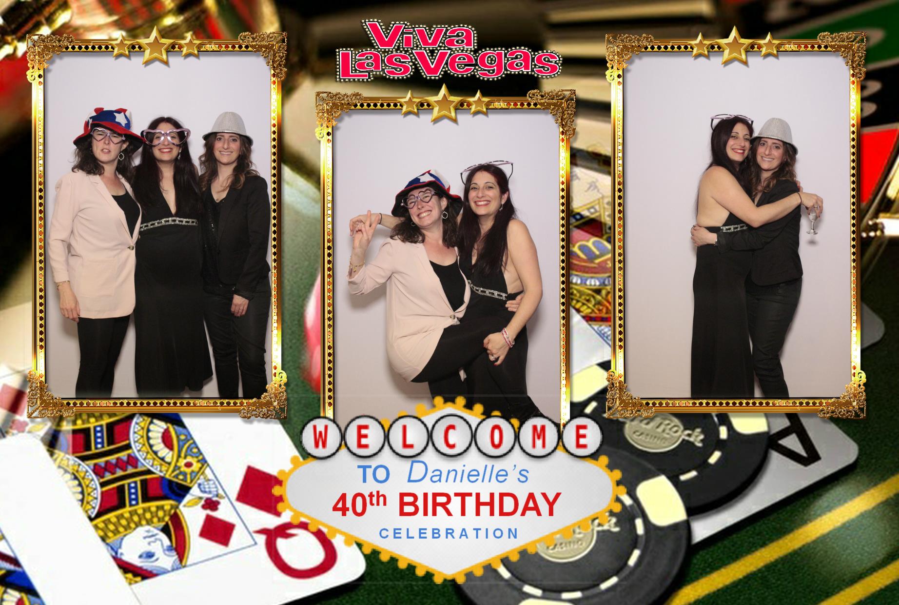 Danielle’s 40th birthday | View more photos from the event at gallery.myphotoboothexperience.co.uk/u/MyPhotoBoothExperienceLtd/Danielle’s-40th-birthday